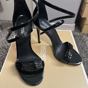 Michael Kors Glossy Black Heels